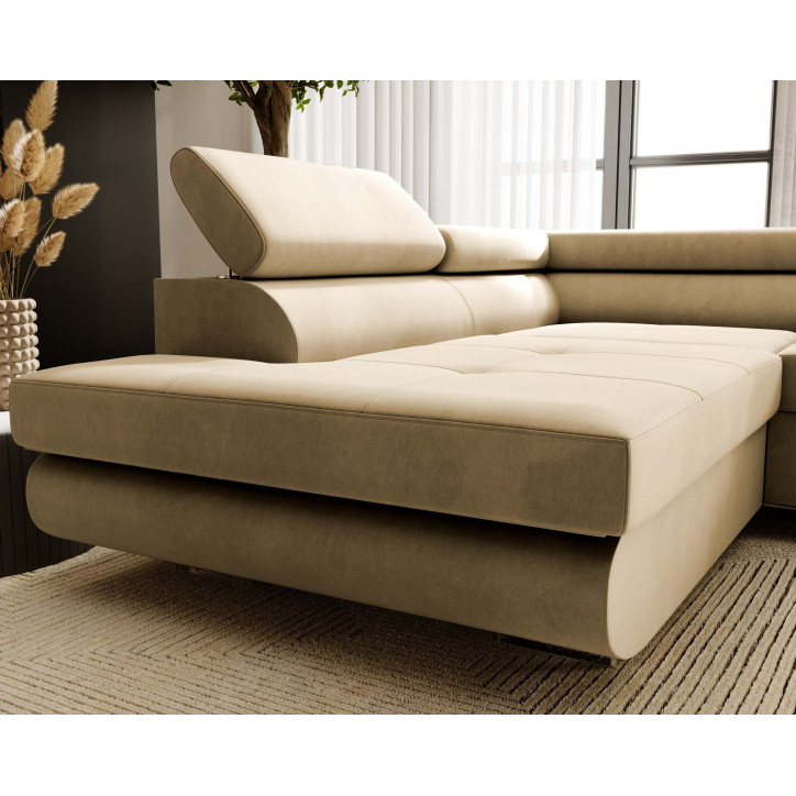 Ecksofa VENUS – modernes L-förmiges Sofa mit Schlaffunktion Ecksofa VENUS – modernes L-förmiges Sofa mit Schlaffunktion