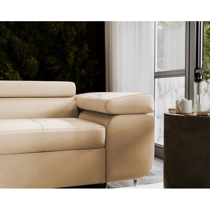 VENUS 3 Sofa – Ausziehsofa mit Bettkasten und verstellbaren Kopfstützen VENUS 3 Sofa – Ausziehsofa mit Bettkasten und verstellbaren Kopfstützen
