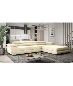 VENUS TWIN - Ecksofa mit Schlaffunktion und Bettkasten