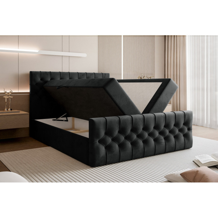Boxspringbett Tauriel mit Stauraum – Luxus, Komfort und Funktionalität Boxspringbett Tauriel mit Stauraum – Luxus, Komfort und Funktionalität
