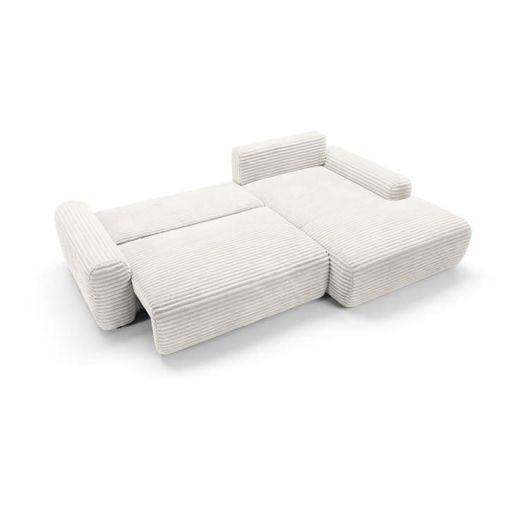 Ecksofa MOUNIR – Cord Sofa mit Schlaffunktion und Bettkasten Ecksofa MOUNIR – Cord Sofa mit Schlaffunktion und Bettkasten