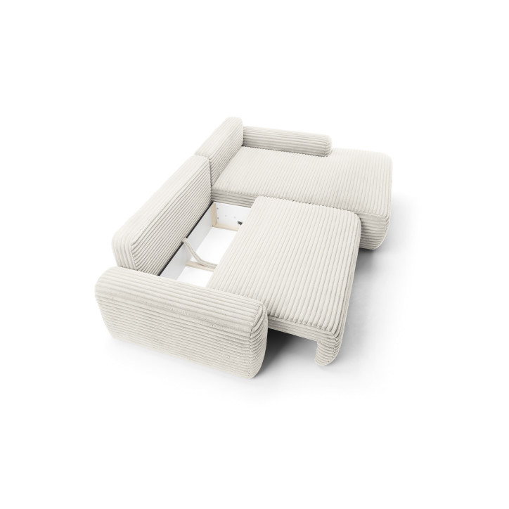 Ecksofa MOUNIR – Cord Sofa mit Schlaffunktion und Bettkasten Ecksofa MOUNIR – Cord Sofa mit Schlaffunktion und Bettkasten