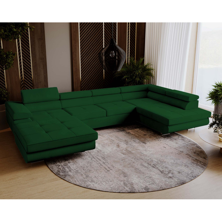 U Sofa mit Schlaffunktion VENUS U - Ecksofa mit Schlaffunktion und Bettkasten U Sofa mit Schlaffunktion VENUS U - Ecksofa mit Schlaffunktion und Bettkasten