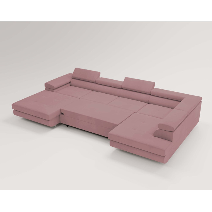 U Sofa mit Schlaffunktion VENUS U - Ecksofa mit Schlaffunktion und Bettkasten U Sofa mit Schlaffunktion VENUS U - Ecksofa mit Schlaffunktion und Bettkasten