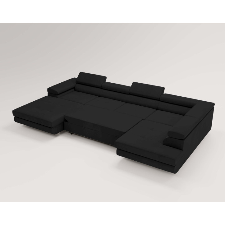 U Sofa mit Schlaffunktion VENUS U - Ecksofa mit Schlaffunktion und Bettkasten U Sofa mit Schlaffunktion VENUS U - Ecksofa mit Schlaffunktion und Bettkasten