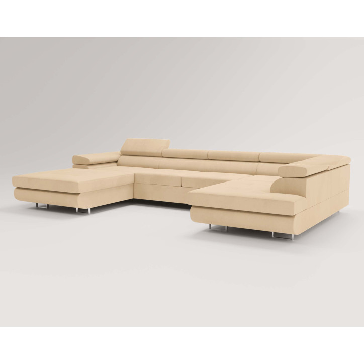 U Sofa mit Schlaffunktion VENUS U - Ecksofa mit Schlaffunktion und Bettkasten U Sofa mit Schlaffunktion VENUS U - Ecksofa mit Schlaffunktion und Bettkasten